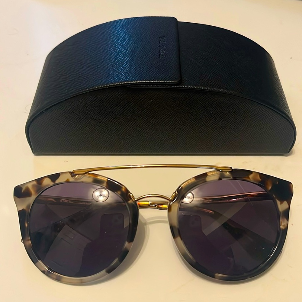 Prada tortoiseshell sunglasses